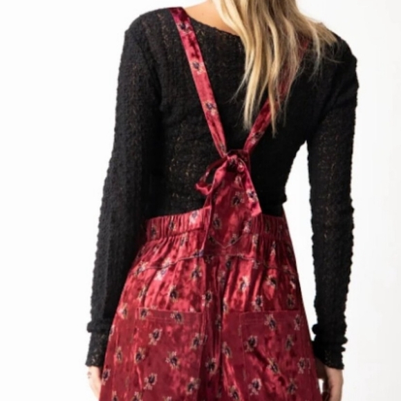Free People VELVET Dakota Jumpsuit ♥️Vintage (No Longer Available) - Picture 2 of 7